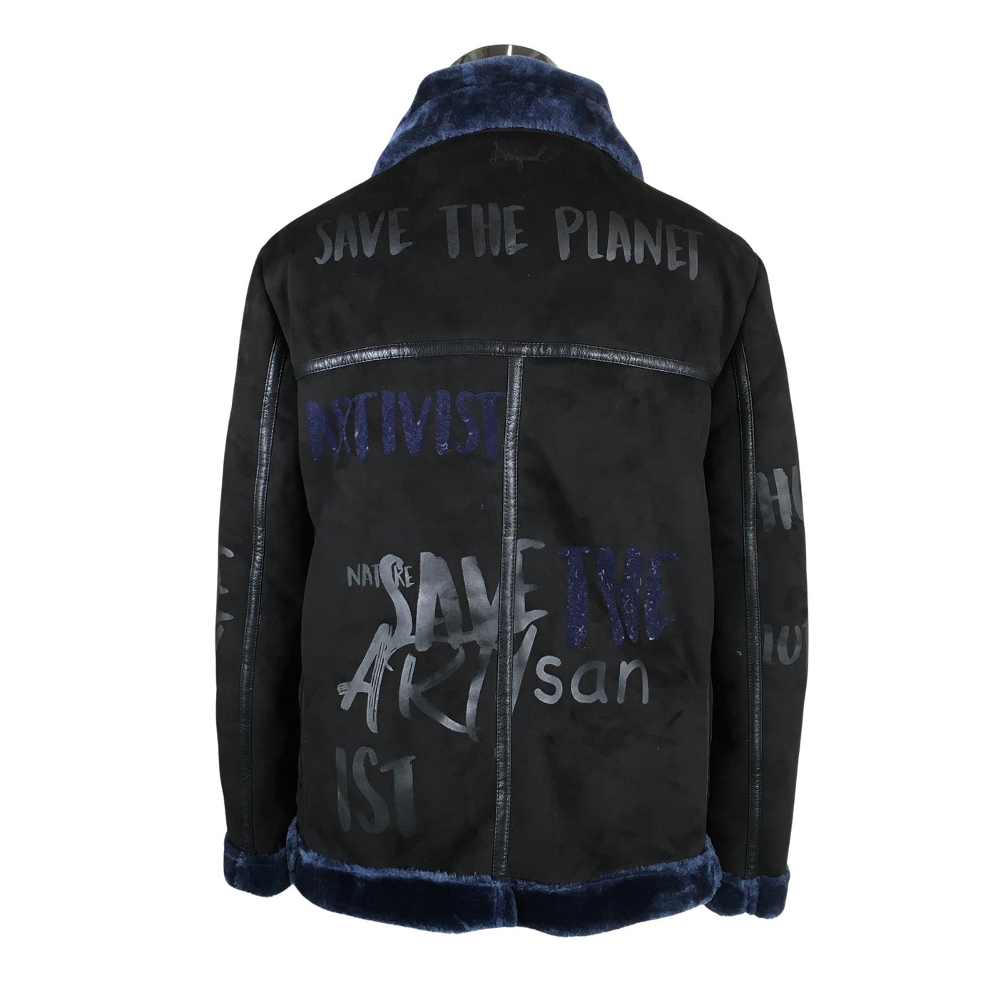 Unisex Desigual - Nahkatakki, koko 44 -  (2)