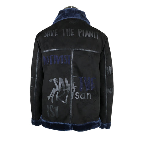 Unisex Desigual - Nahkatakki, koko 44 -  (2)