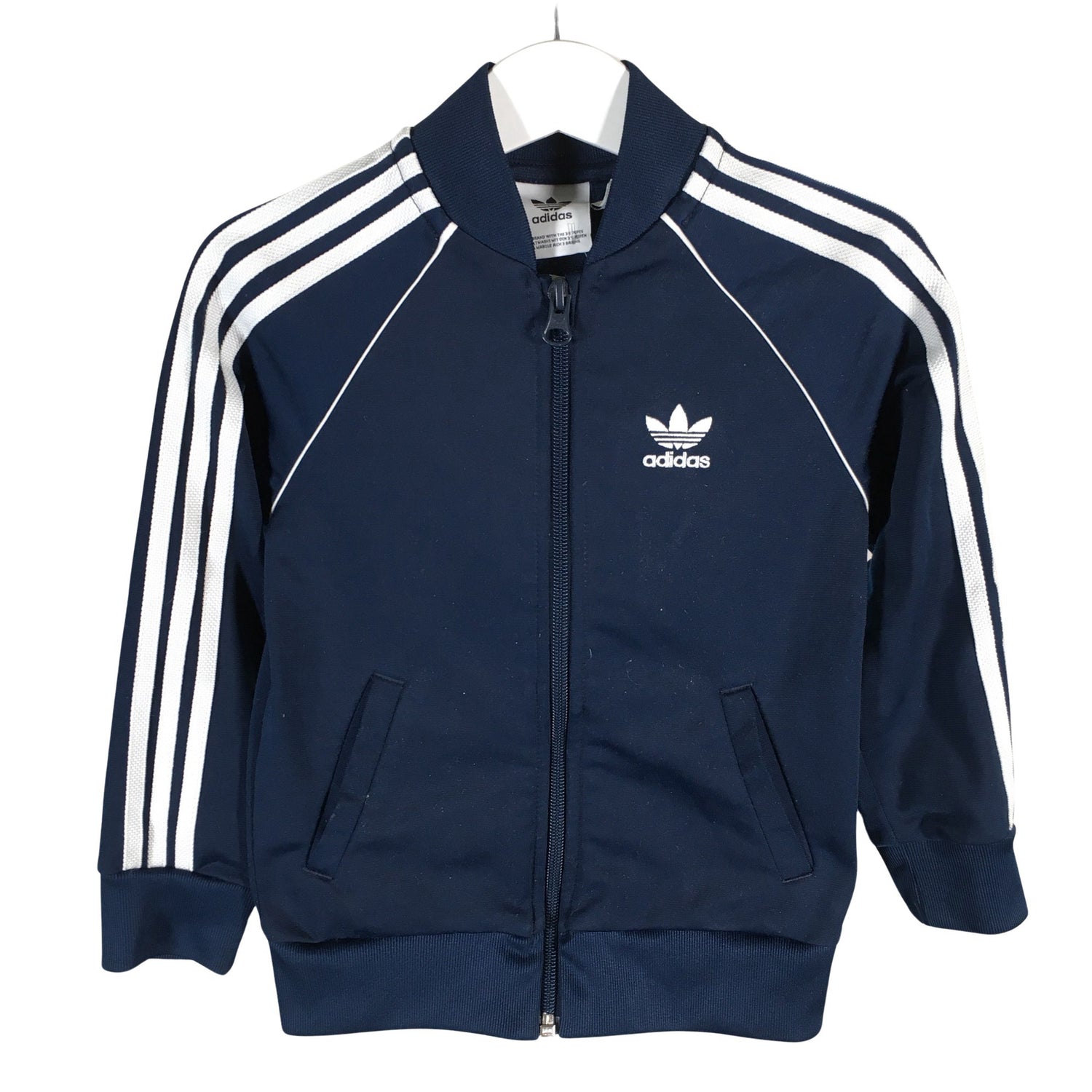 Urheilutakki  Verryttelytakki, koko 92 - 98  Adidas 