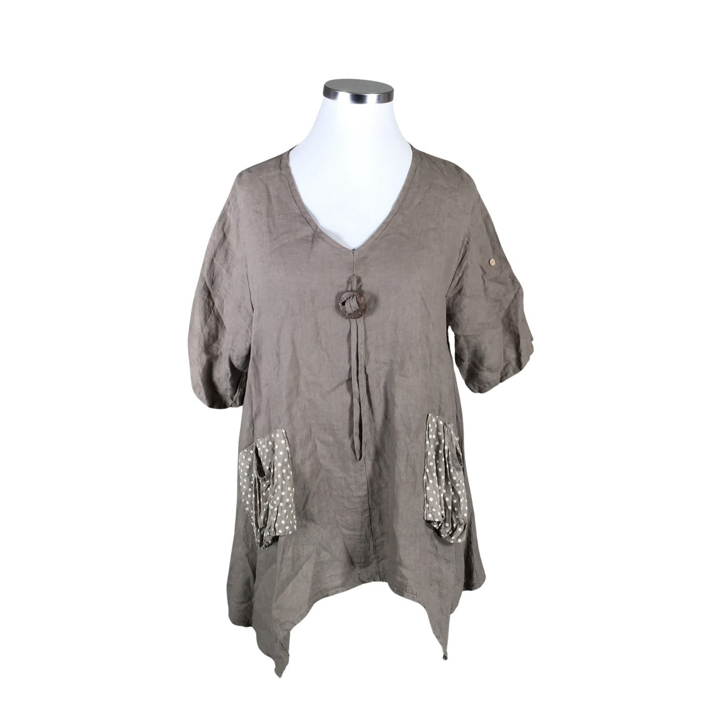 Unisex Luigi Moda - Kangastunika, koko 44 -  (1)