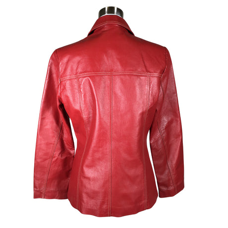 Unisex Bigel - Nahkatakki, koko 38 -  (2)