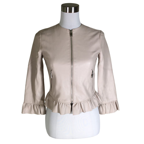 Unisex Zara - Nahkatakki, koko 34 -  ()