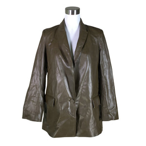 Unisex Zara - Nahkatakki, koko 34 -  (1)