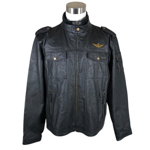 Unisex Eighty8 - Nahkatakki, koko XXXXL -  (1)