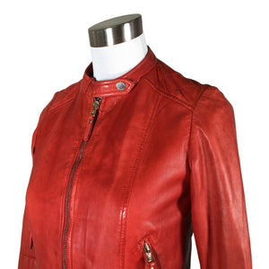 Unisex Massimo Dutti - Nahkatakki, koko 34 -  (3)