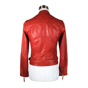 Unisex Massimo Dutti - Nahkatakki, koko 34 -  (2)