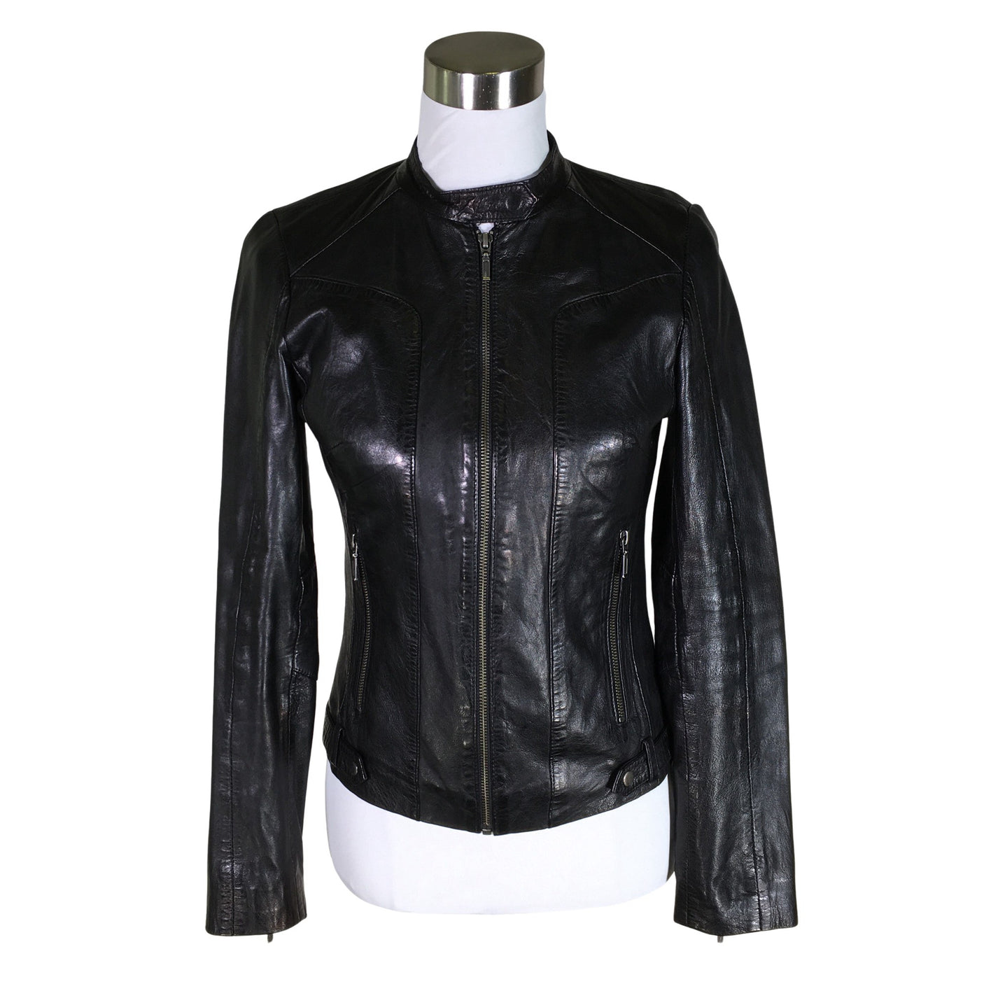 Unisex Naf Naf - Nahkatakki, koko 38 -  (1)