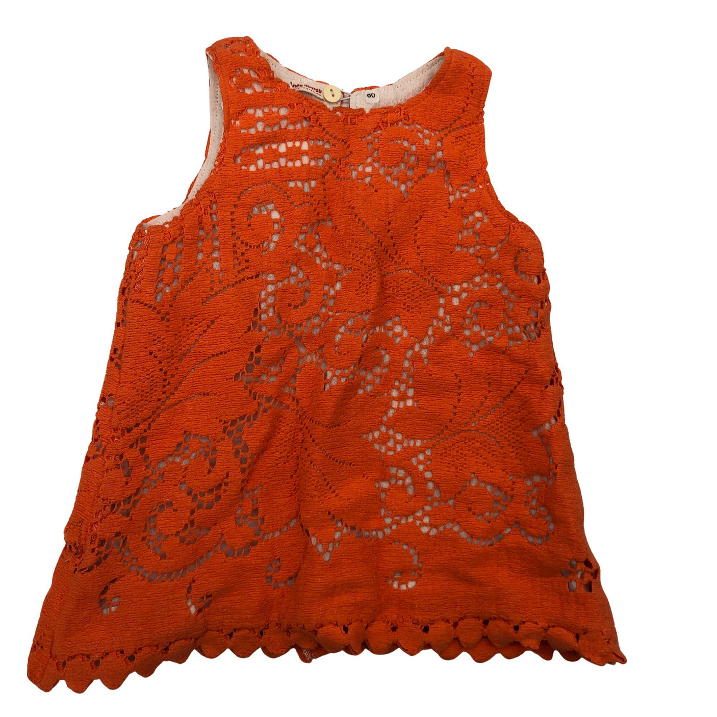 Unisex Punainen Norsu - Kangasmekko, koko 74 - 80 -  (1)
