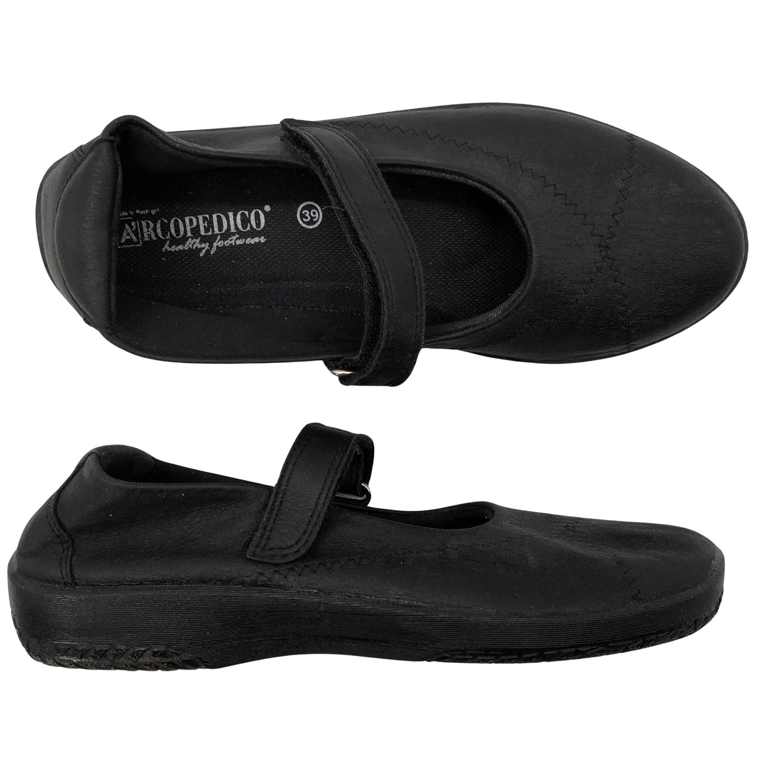  Ballerinat  Ballerinat, koko 39  Arcopedico 