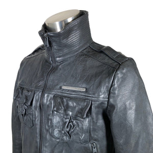 Unisex Superdry - Nahkatakki, koko M -  (3)