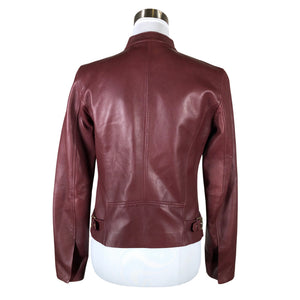Unisex Massimo Dutti - Nahkatakki, koko 36 -  (2)