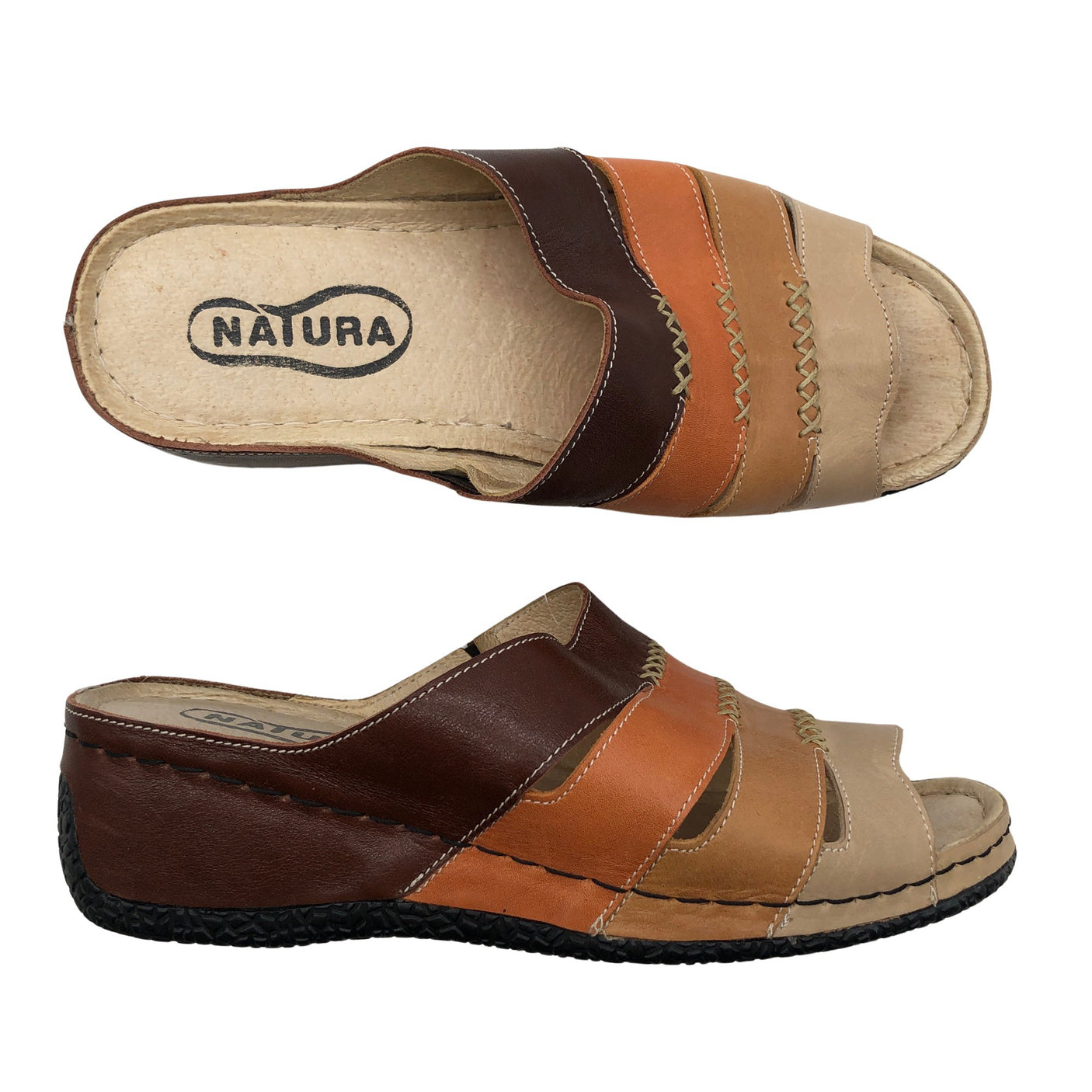 Unisex Natura - Kiilakorkosandaalit, koko 37 -  (1)