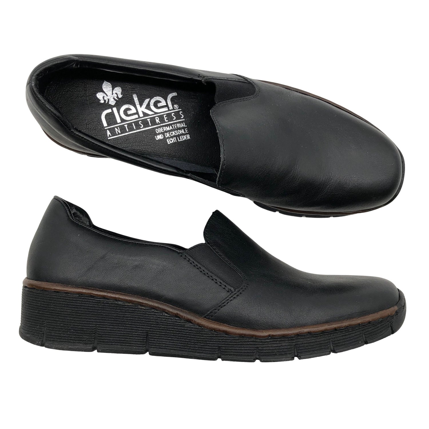  Loaferit  Loaferit, koko 38  Rieker 