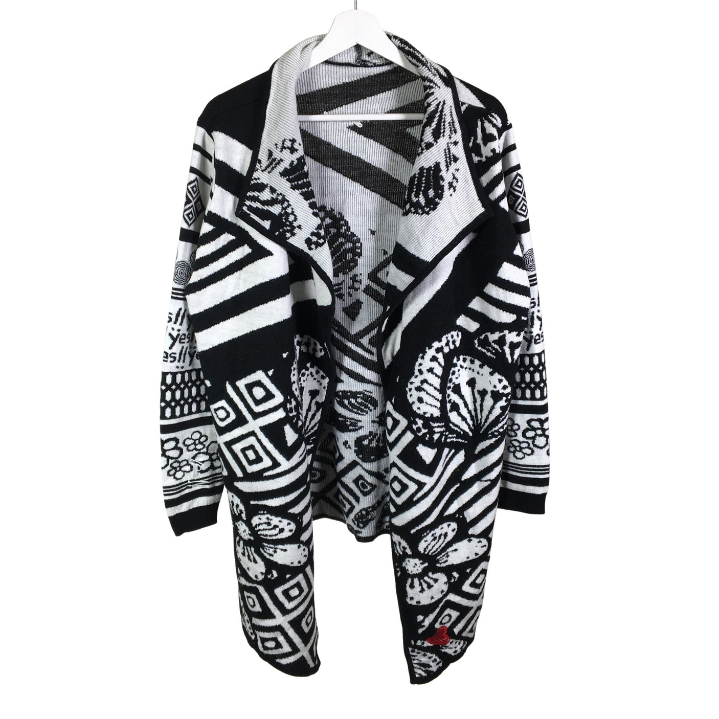 Unisex Desigual - Neuletakki, koko 38 -  (1)