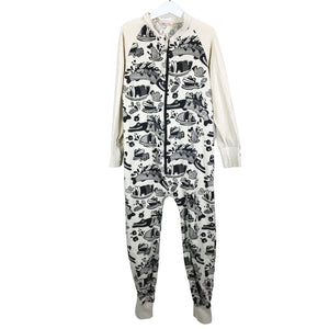 Unisex Punainen Norsu - Jumpsuit, koko 116 - 122 -  (1)