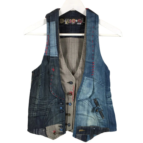 Unisex Desigual - Farkkuliivi, koko 38 -  ()