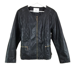Unisex Zizzi - Nahkatakki, koko 50 -  (1)