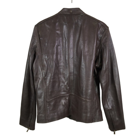 Unisex Massimo Dutti - Nahkatakki, koko L -  (2)