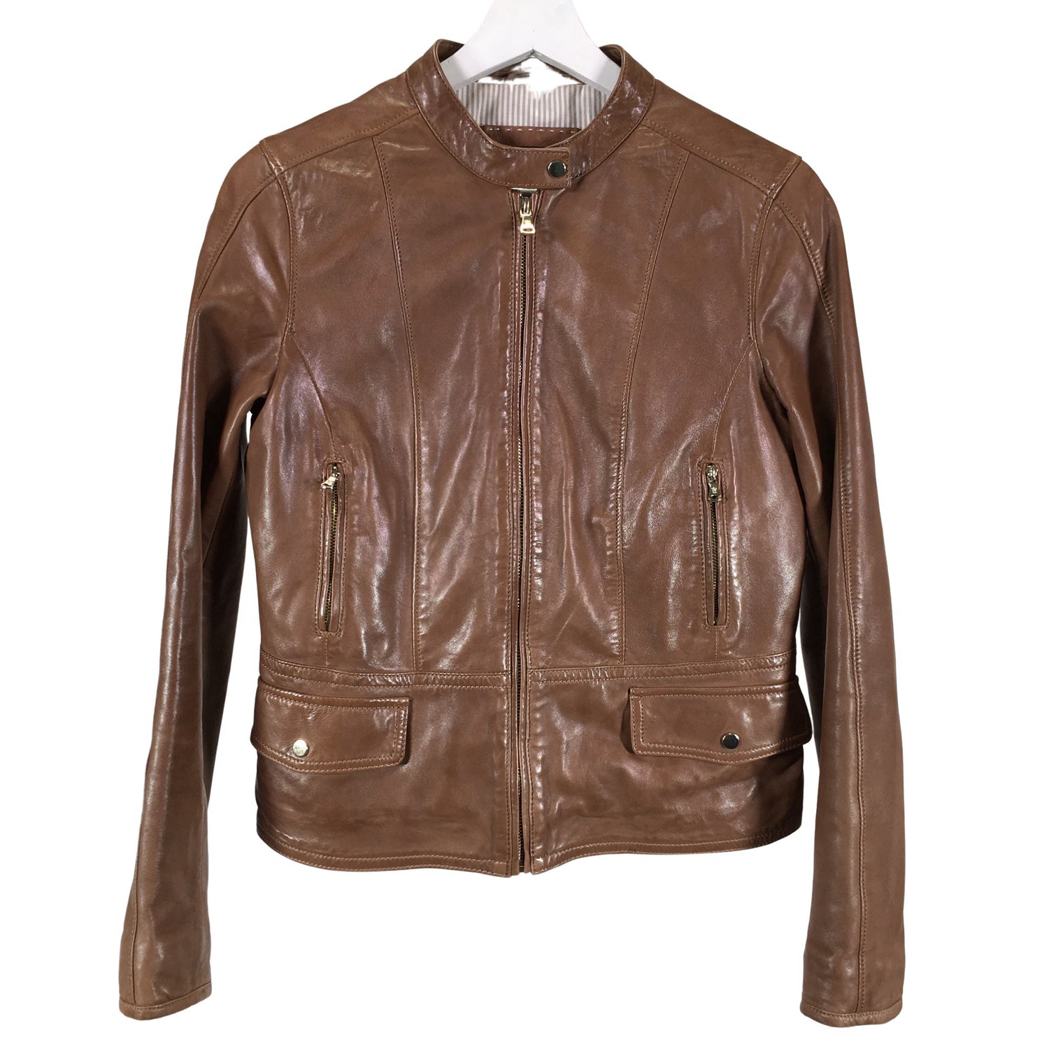 Nahkatakki  Nahkatakki, koko 36  Massimo Dutti 