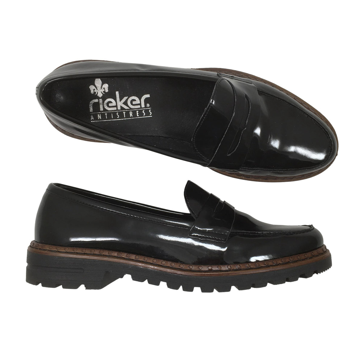 Unisex Rieker - Loaferit, koko 38 -  (1)