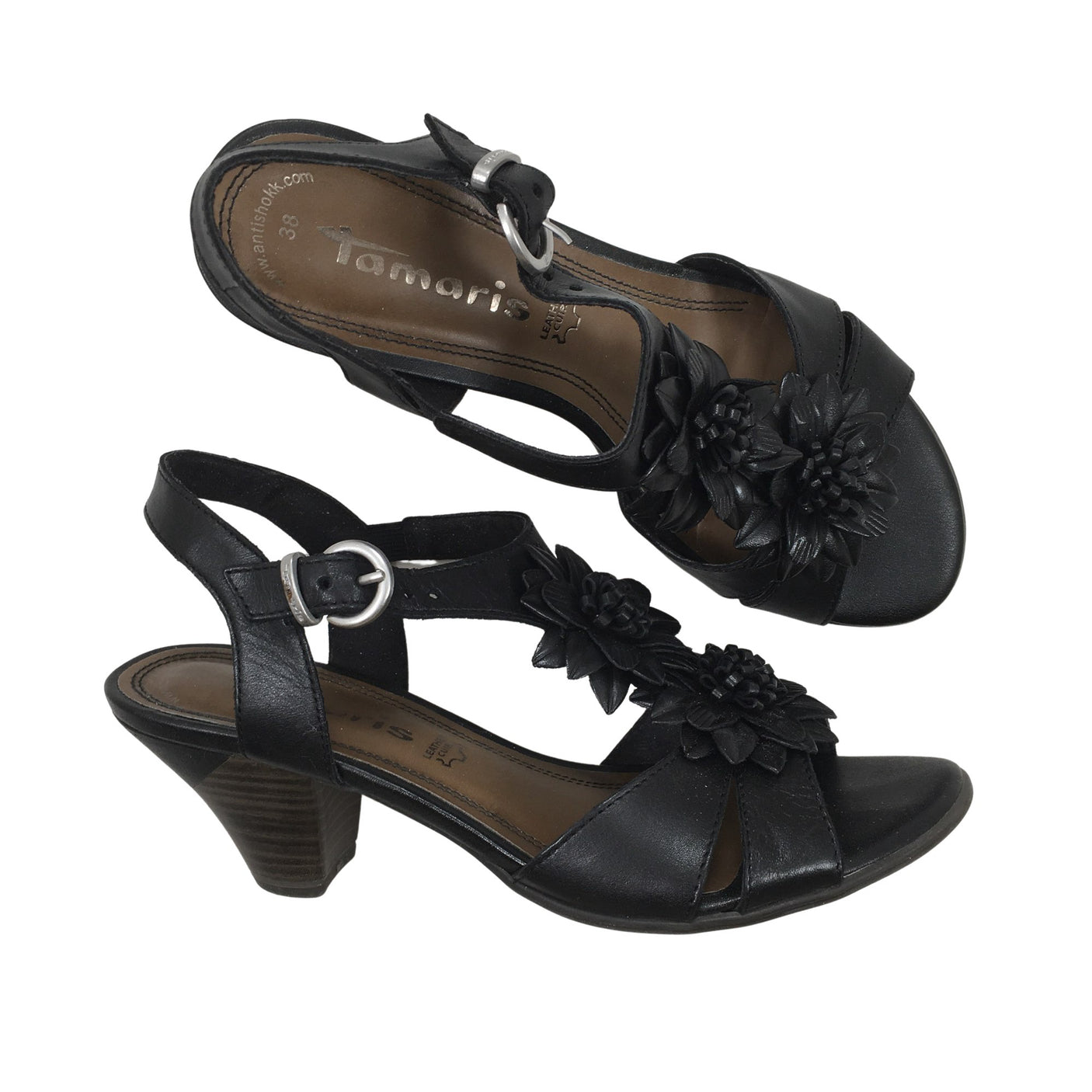 Unisex Tamaris - Korolliset sandaalit, koko 38 -  (1)