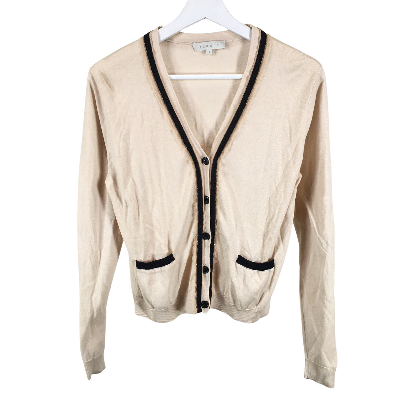 Unisex Sandro - Neuletakki, koko 38 -  (1)