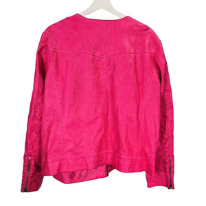 Unisex Zizzi - Nahkatakki, koko 56 -  (2)