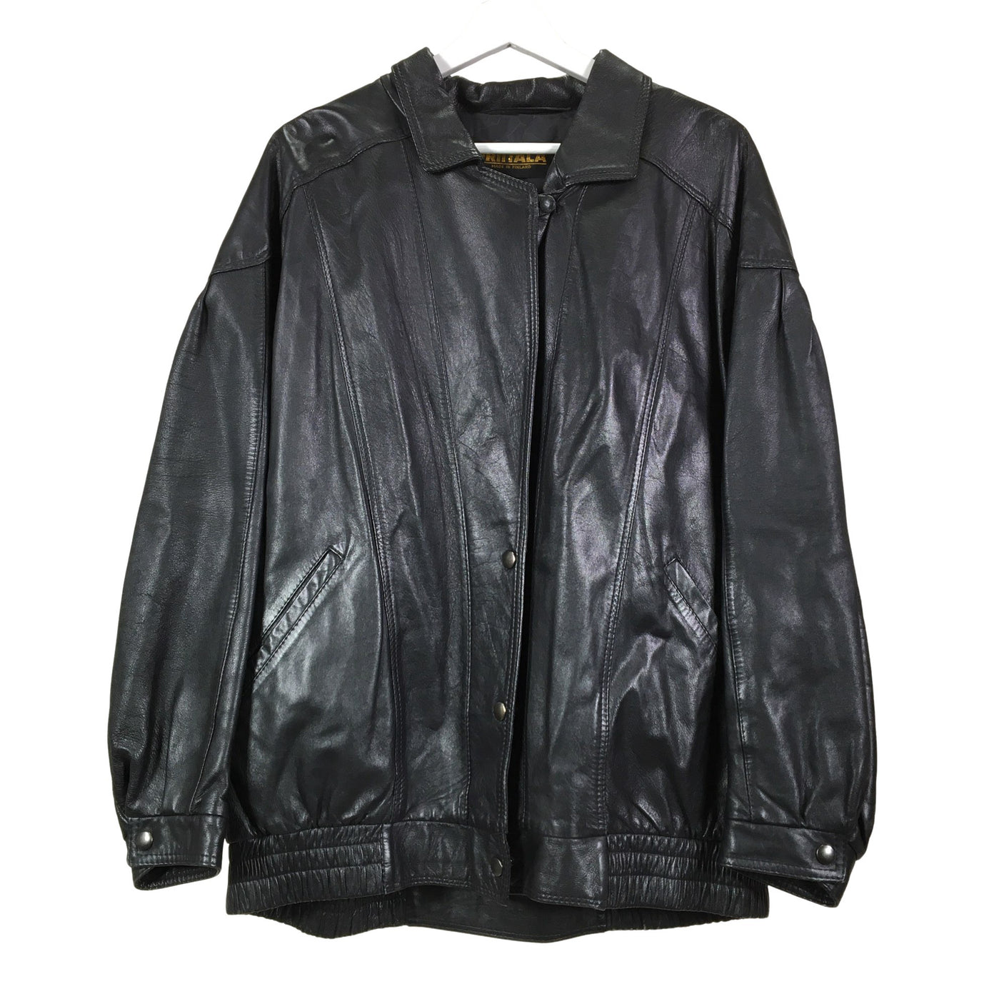 Unisex Friitala - Nahkatakki, koko 44 -  (1)