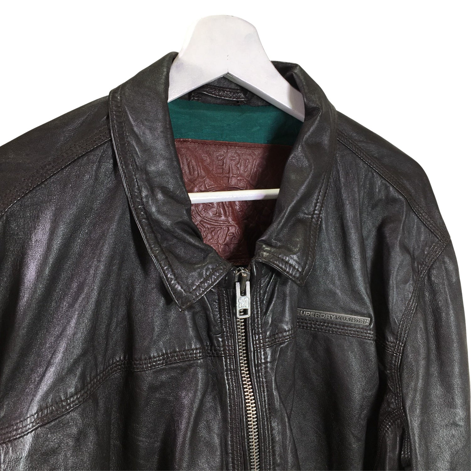  Nahkatakki  Nahkatakki, koko XXL  Superdry 