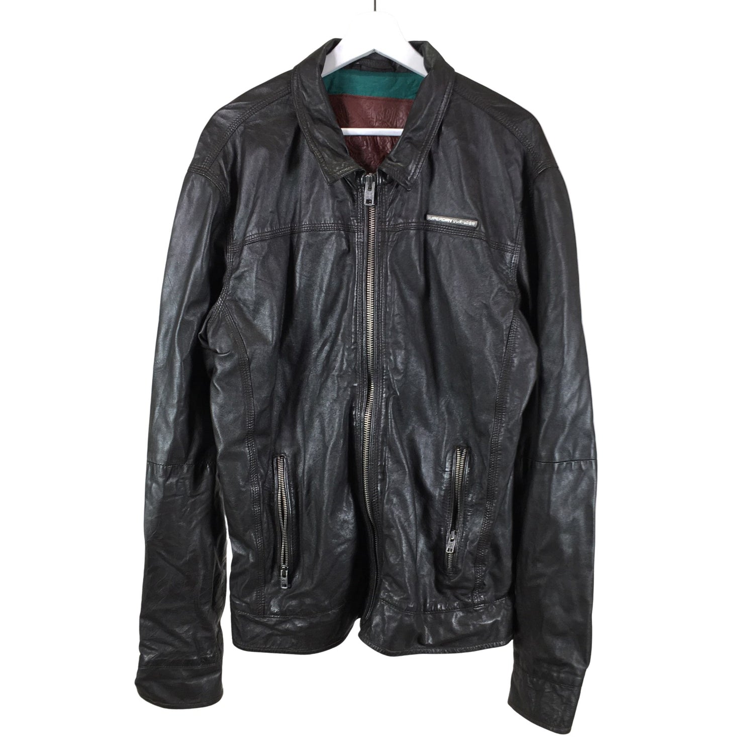  Nahkatakki  Nahkatakki, koko XXL  Superdry 