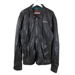 Unisex Superdry - Nahkatakki, koko XXL -  (1)