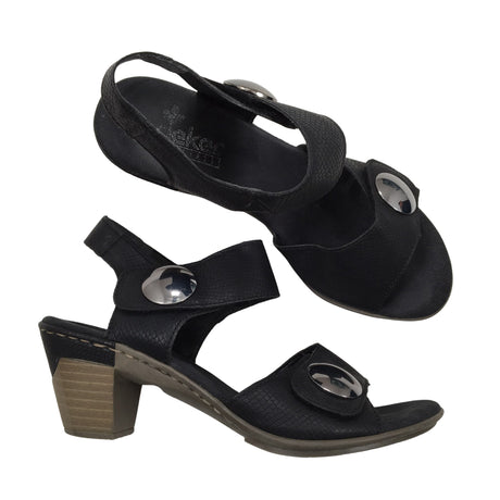 Unisex Rieker - Korolliset sandaalit, koko 37 -  ()