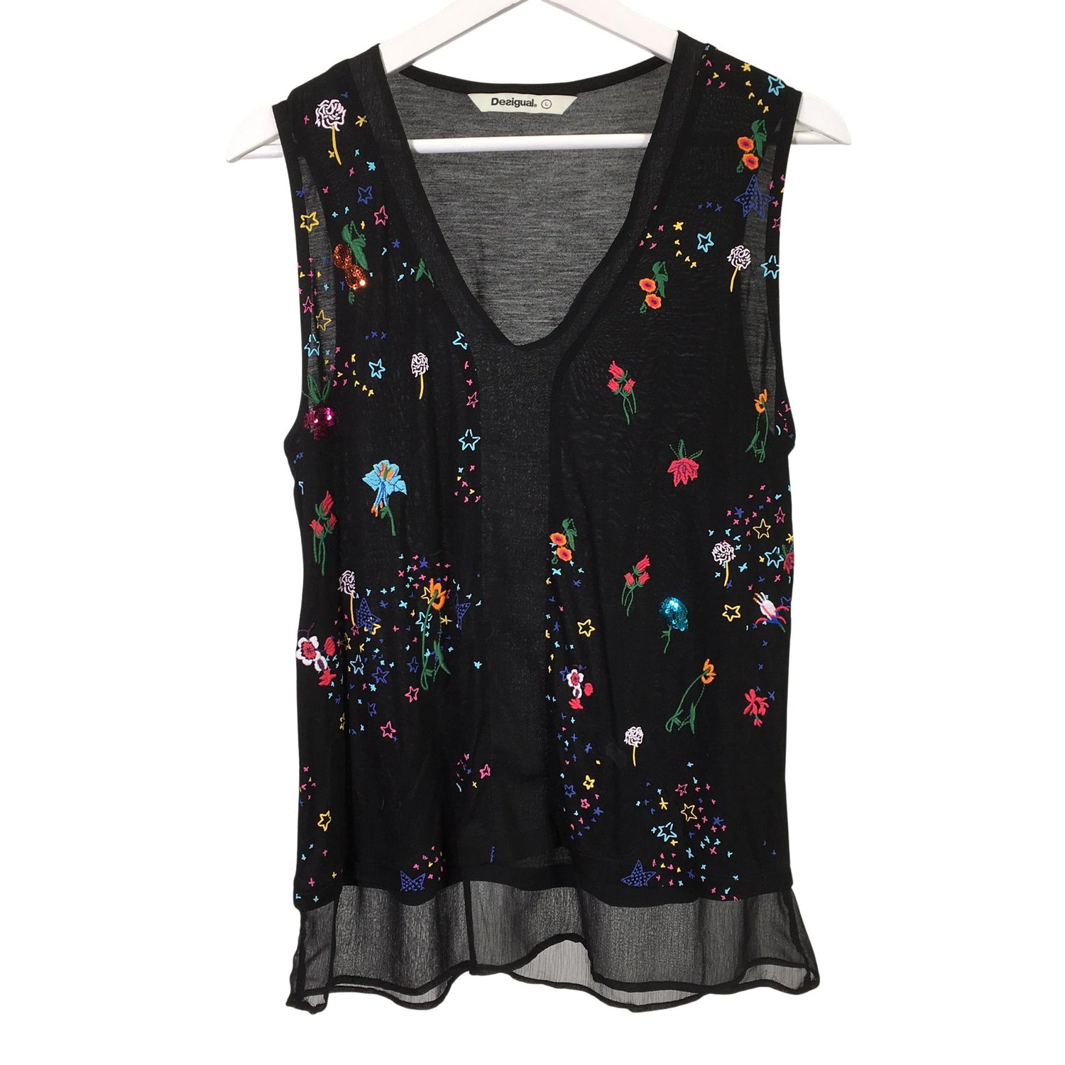  Toppi  Trikootoppi, koko 40  Desigual 
