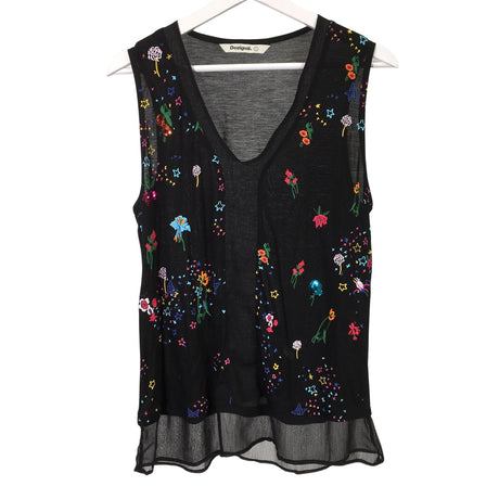 Unisex Desigual - Trikootoppi, koko 40 -  ()