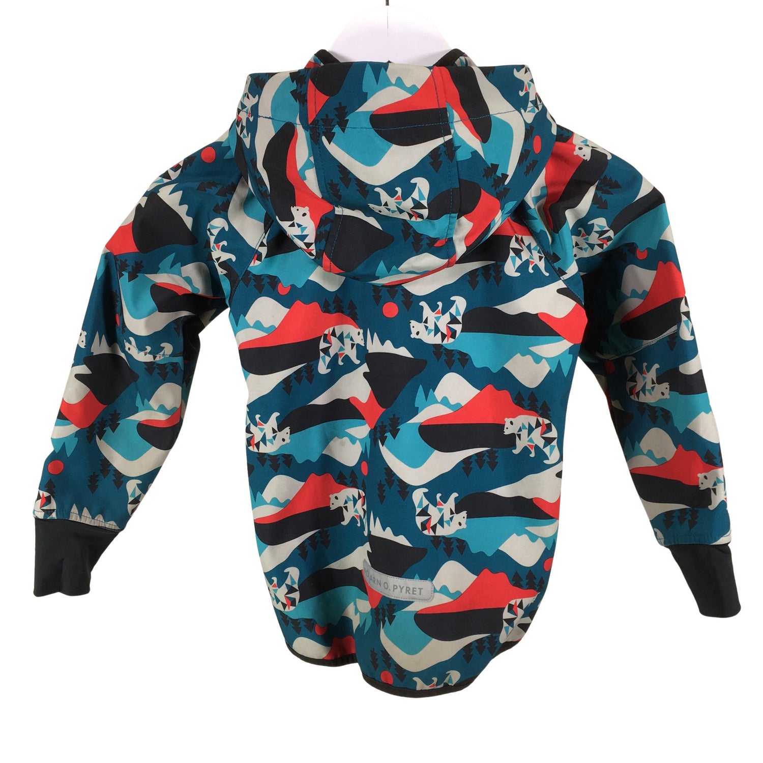  Välikausitakki  Softshell-takki, koko 110 - 116  Polarn O. Pyret 