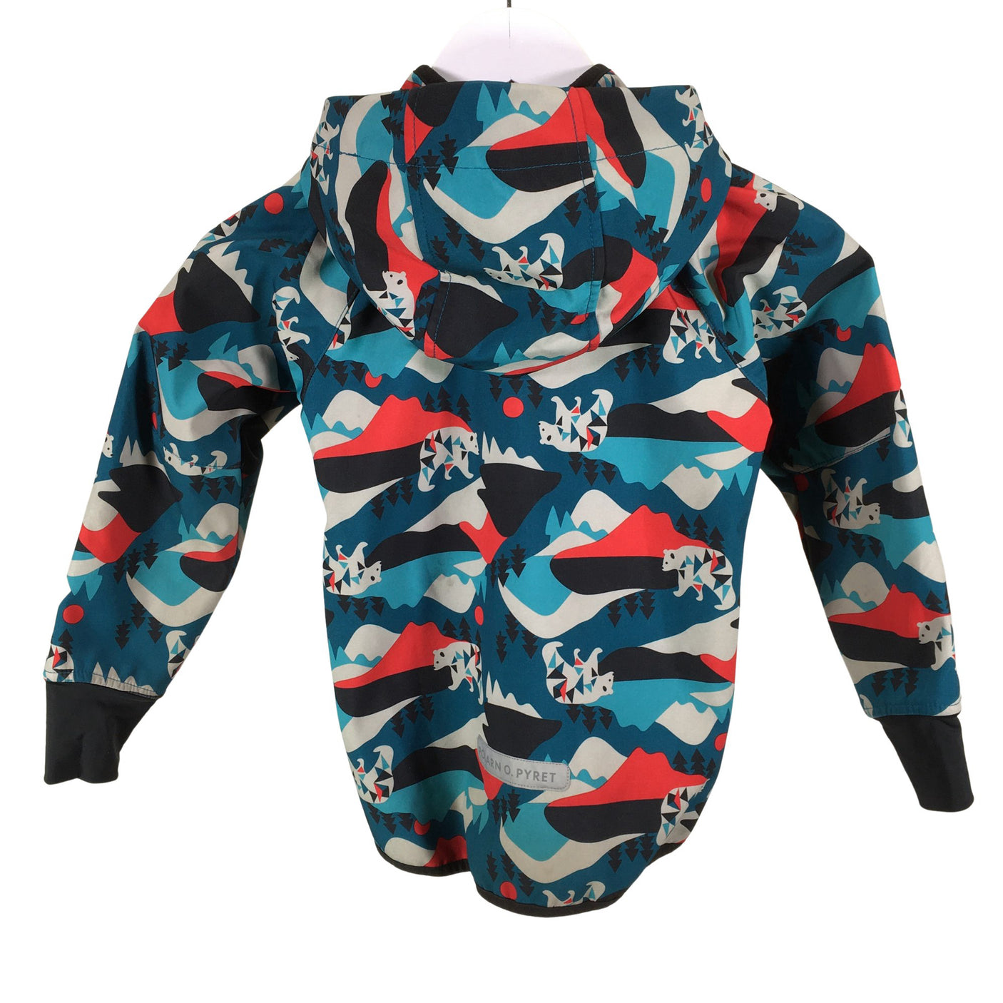 Unisex Polarn O. Pyret - Softshell-takki, koko 110 - 116 -  (2)