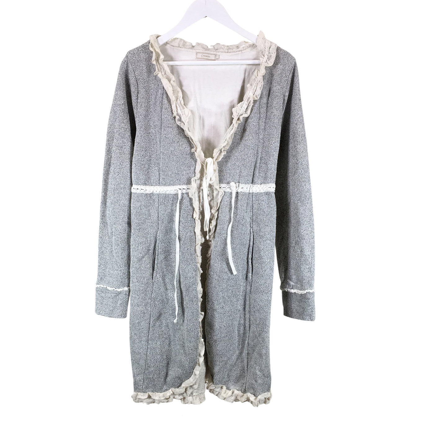 Unisex Cream - Neuletakki, koko 40 -  (1)