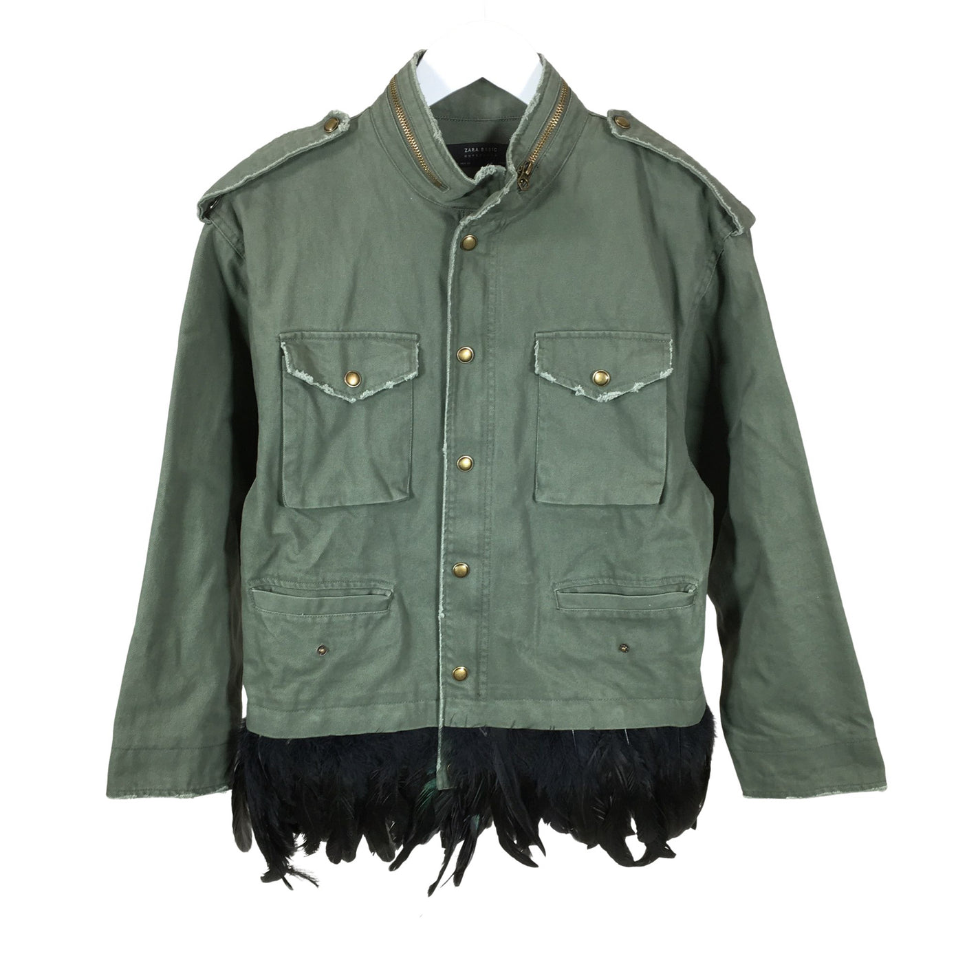 Unisex Zara - Farkkutakki, koko 36 -  (1)