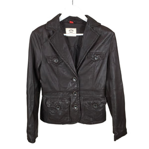Unisex Esprit - Nahkatakki, koko 34 -  (1)