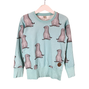 Unisex Blaa - Trikoopaita, koko 110 - 116 -  (1)
