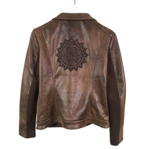 Unisex Desigual - Nahkatakki, koko 42 -  (2)