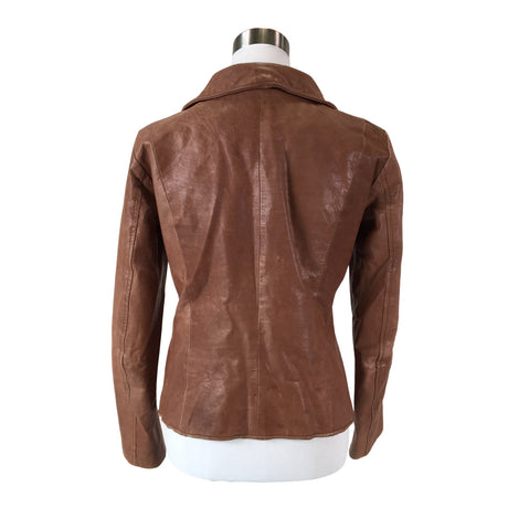 Unisex Selected - Nahkatakki, koko 38 -  (2)